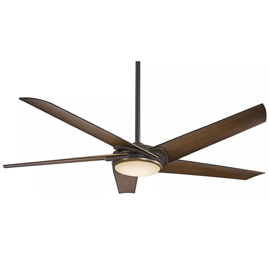 Minka-Aire F617L-ORB/AB Raptor LED 60" Ceiling Fan with Remote Control - Oil Rubbed Bronze