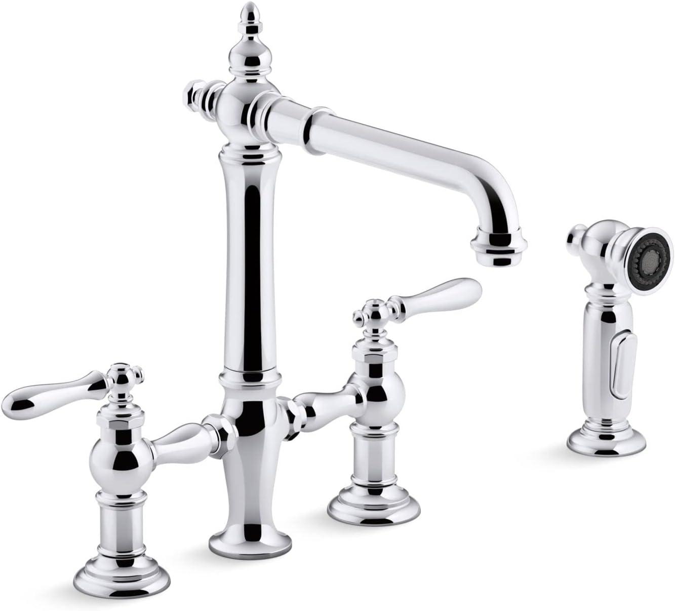 Kohler K-76519 Kitchen Faucet With Spray In Chrome