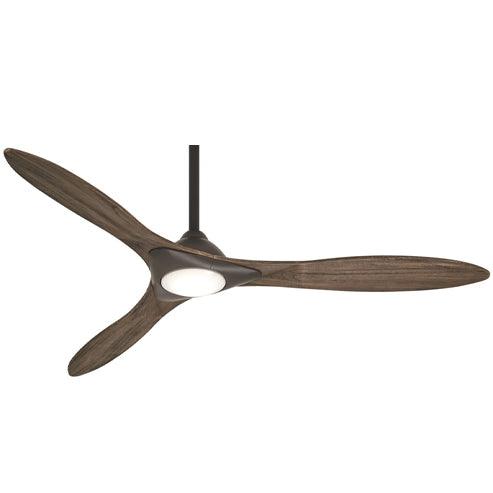 Minka-Aire F868L Sleek Led With 60" Blades Ceiling Fan In Oil Rubbed Bronze