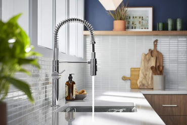 Kohler K-22973-CP Crue Kitchen Sink Faucet, Pre-Rinse Kitchen Faucet - Chrome