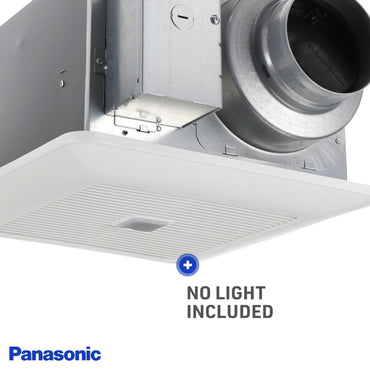 Panasonic FV-0511VQC1 Whisper Sense DC Exhaust Fan with Motion & Humidity Sensor - White