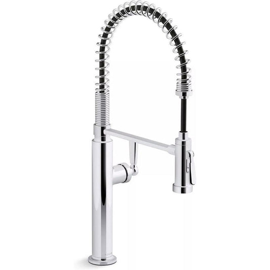 Kohler Edalyn K-28360 In Chrome Polished Pull Down Sweep Spray, DockNetik, and MasterClean Technologies