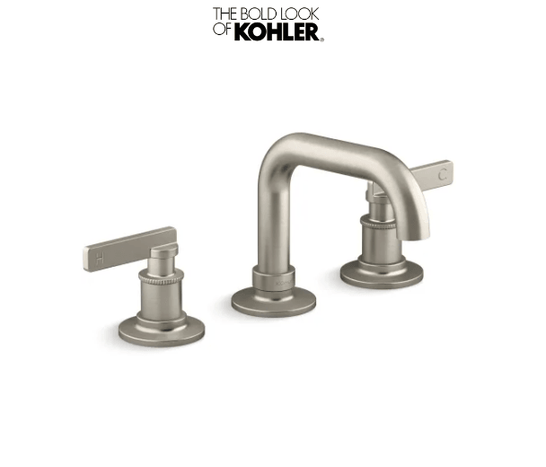 Kohler Castia K-35908-4 In Brushed Nickel With Hot And Cold Levers