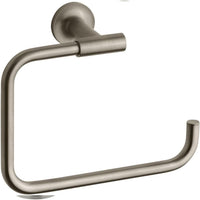 Kohler Purist Bathroom Towel Holder Ring, Holder K-14441-BV, Brushed Bronze