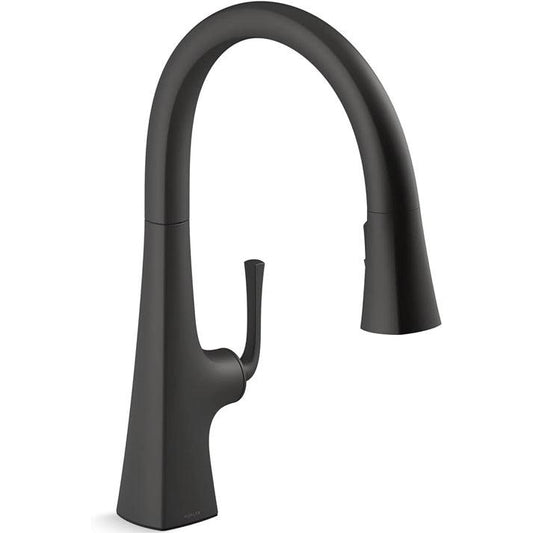 Kohler K-22062 Pull Down In Black