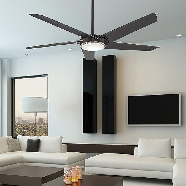 Minka-Aire F617L-ORB/AB Raptor LED 60" Ceiling Fan with Remote Control - Oil Rubbed Bronze