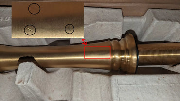 Kohler Artifacts 99268-2MB Single Hole Bar - Vibrant Brushed Moderne Brass