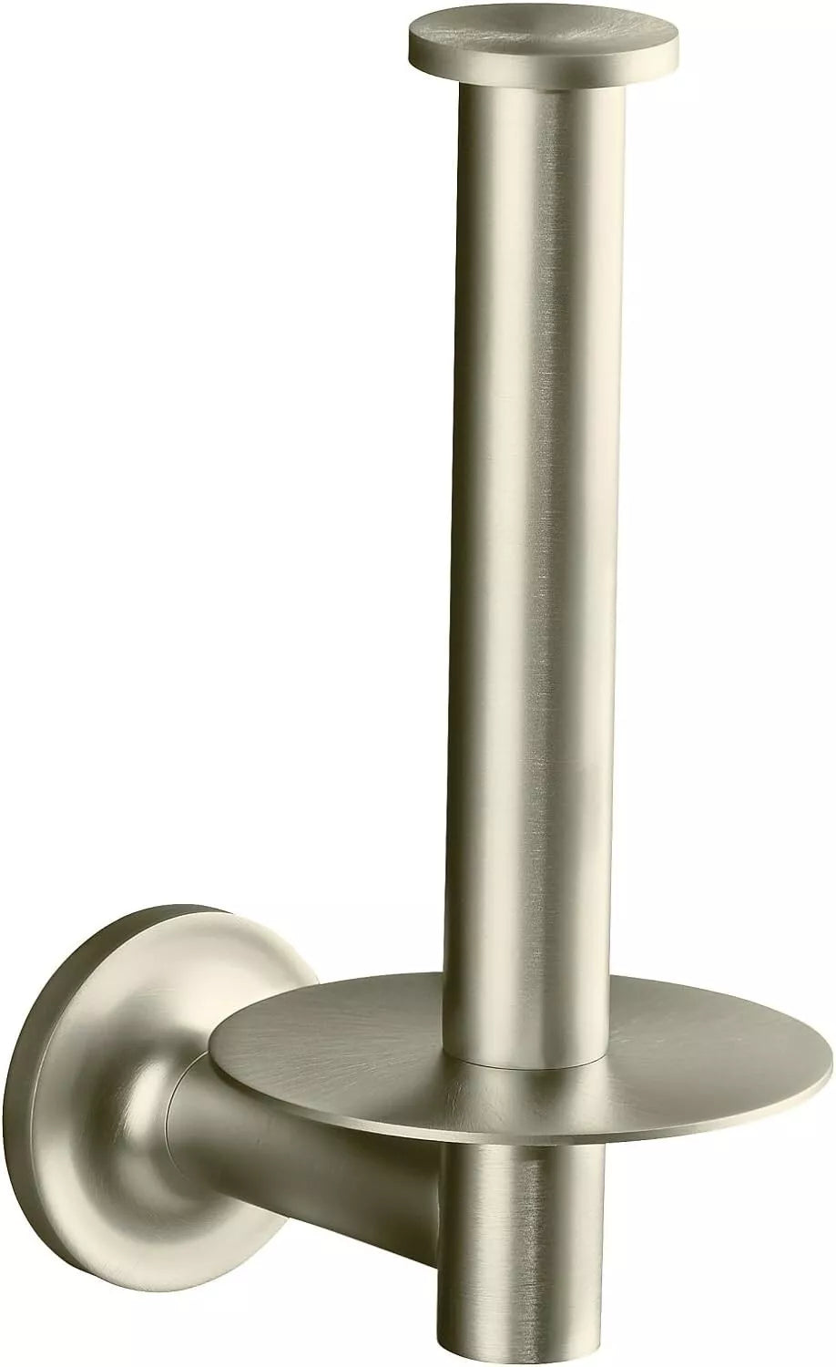 Kohler K-14444-BN  Purist Wall Mounted Euro Toilet Paper Holder - Brushed Nickel