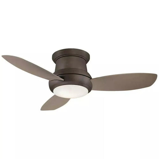 Minka Aire F519L Led Ceiling Fan 3 Blades In Oiled Rubbed Bronze.