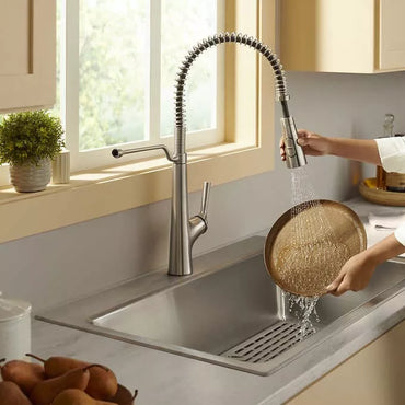 Kohler 78960-1PC  Pull Out Faucet Installed Into Kitchen 